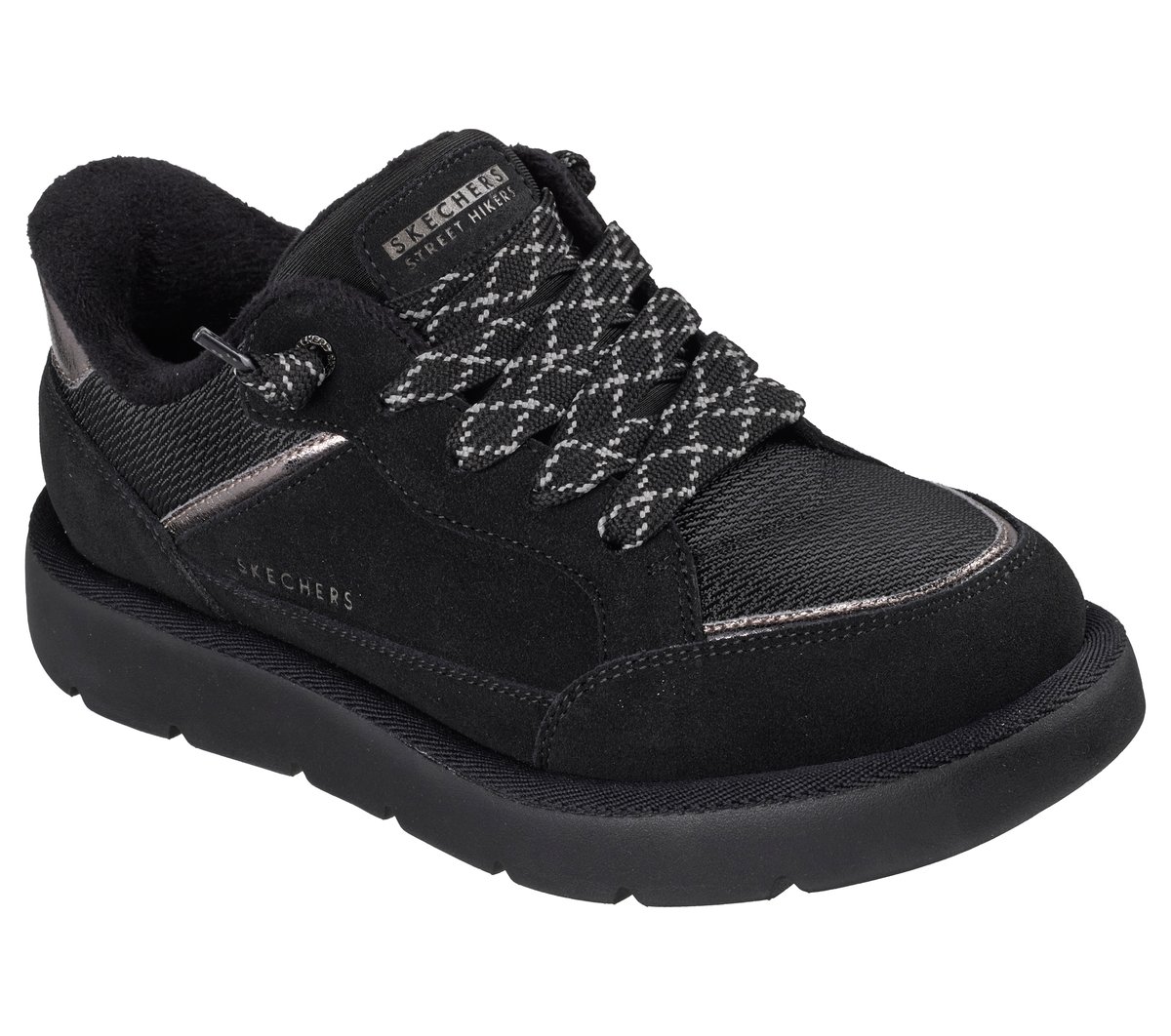 Skechers Slip-ins: Keepsakes Cozy - Street Hiker EZ — BLACK