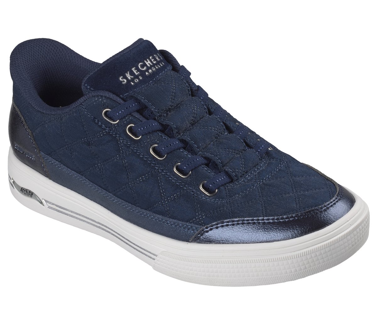 Skechers Slip-ins: Arch Fit Arcade - Cozy Fit Shining Steps — NAVY