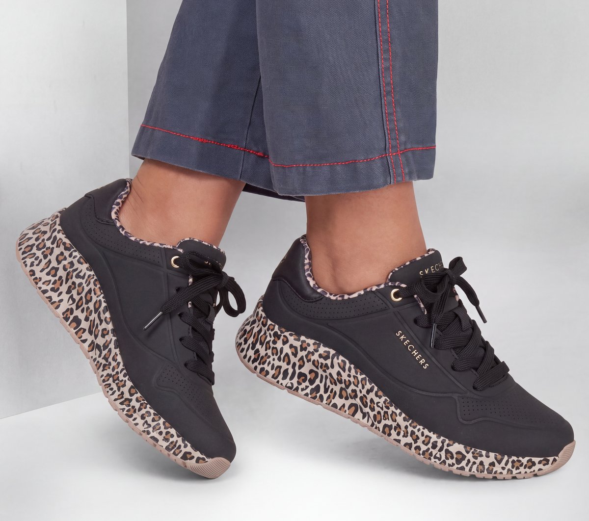 UNO Lite 2 - Pop Of Print — BLACK / LEOPARD