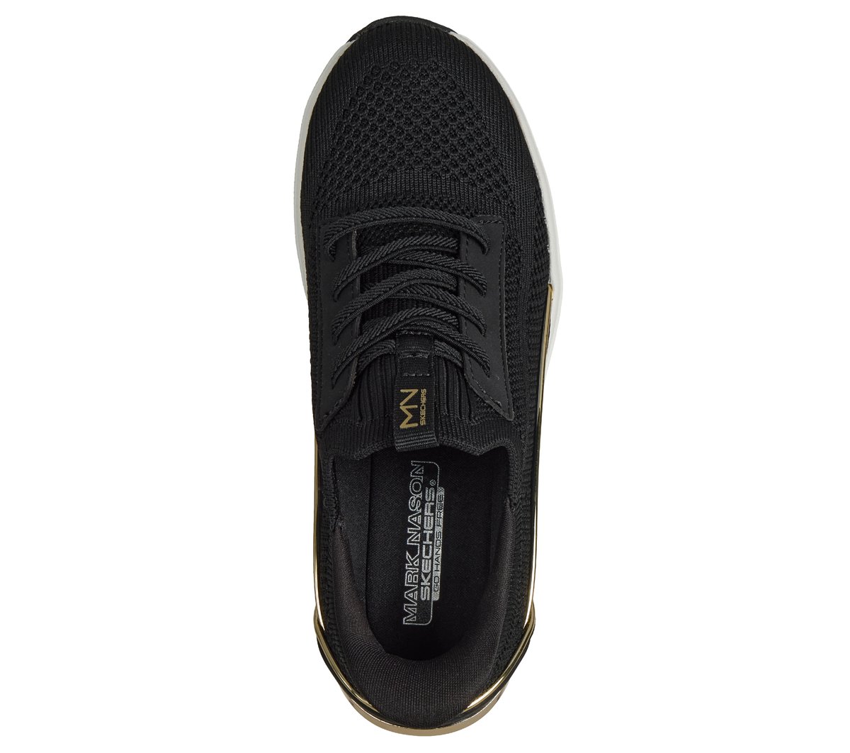 Skechers Slip-ins Mark Nason: The Triple Wedge - Melvi — BLACK / GOLD