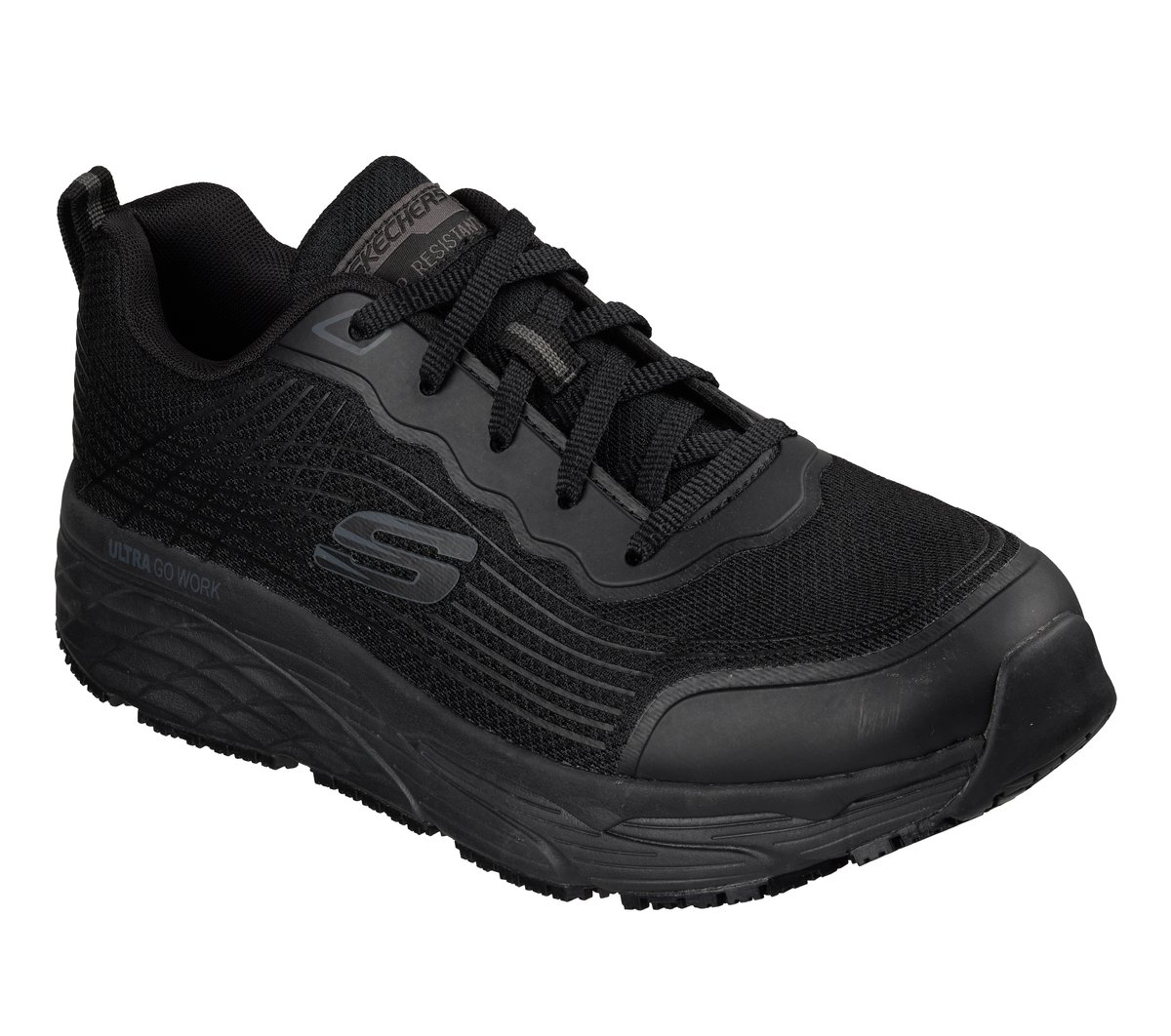 Work: Max Cushioning Elite SR - Rytas — BLACK