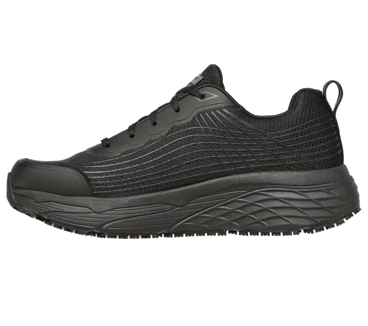 Work: Max Cushioning Elite SR - Rytas — BLACK