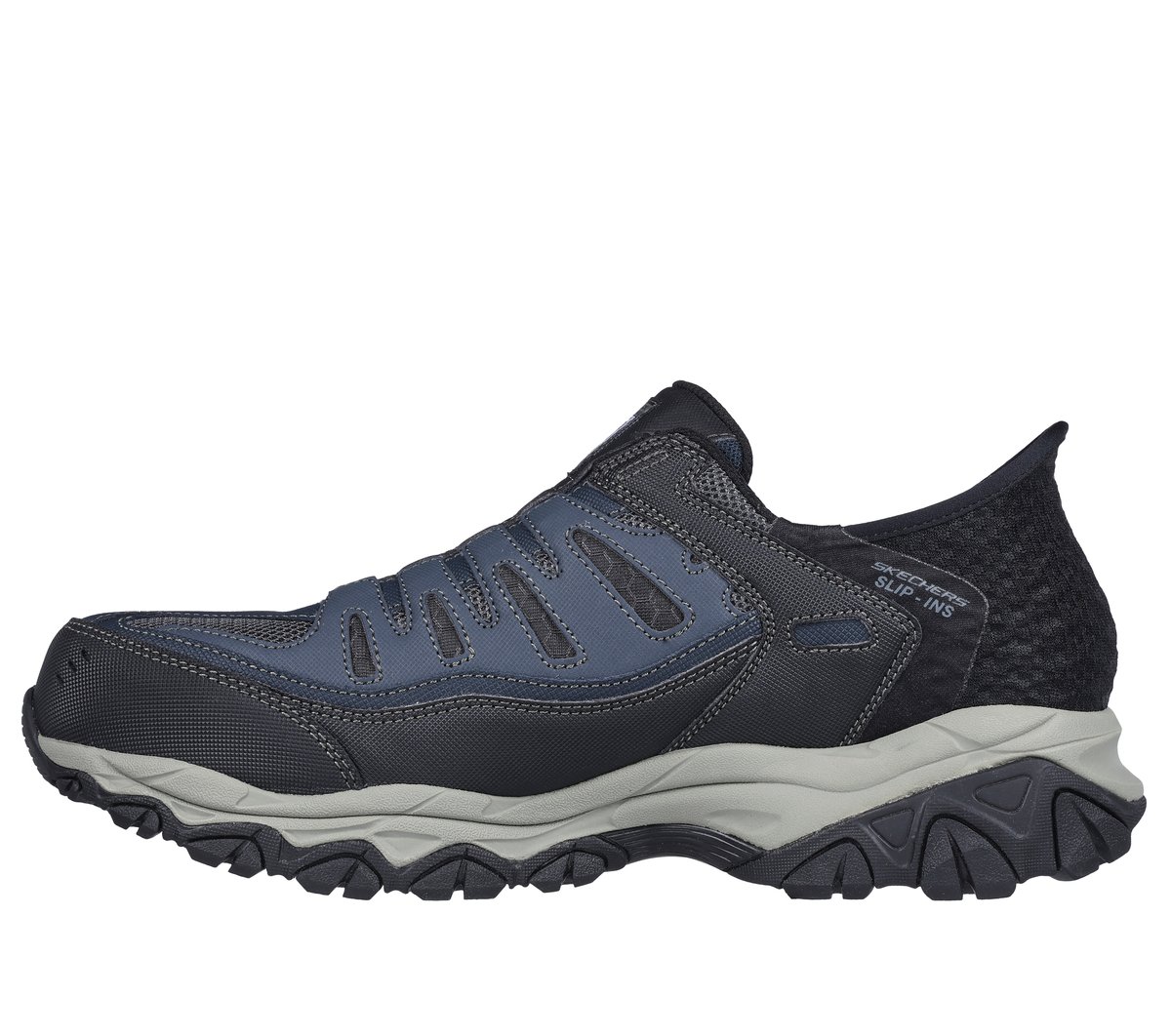 Skechers Slip-ins Work: Cankton - Faison — NAVY / GRAY