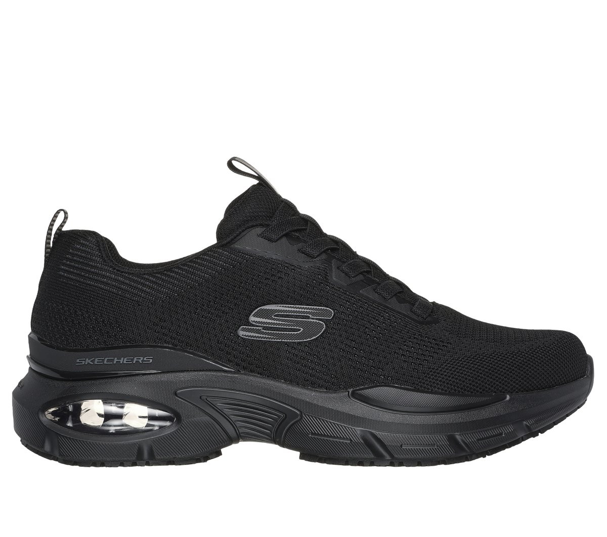 Work Slip-Resistant: Skech-Air Ventura — BLACK