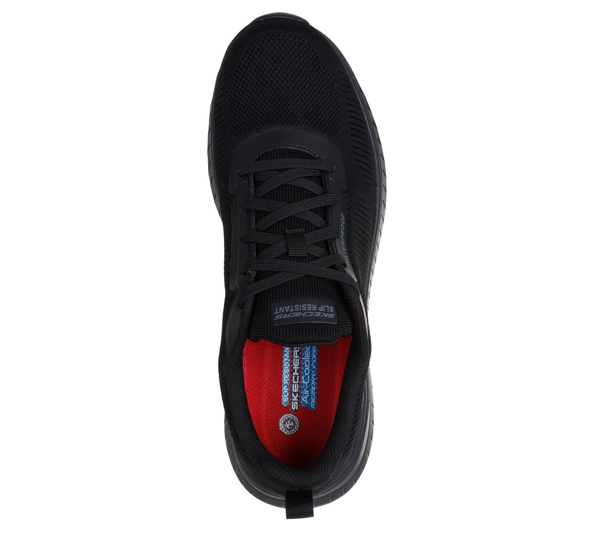 Work Waterproof Slip-Resistant: Squad Chaos — BLACK