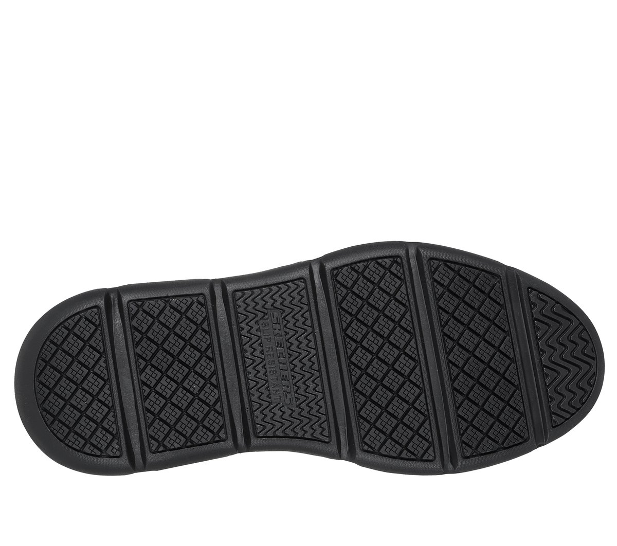 Skechers Slip-ins Work Slip-Resistant: Garza — BLACK