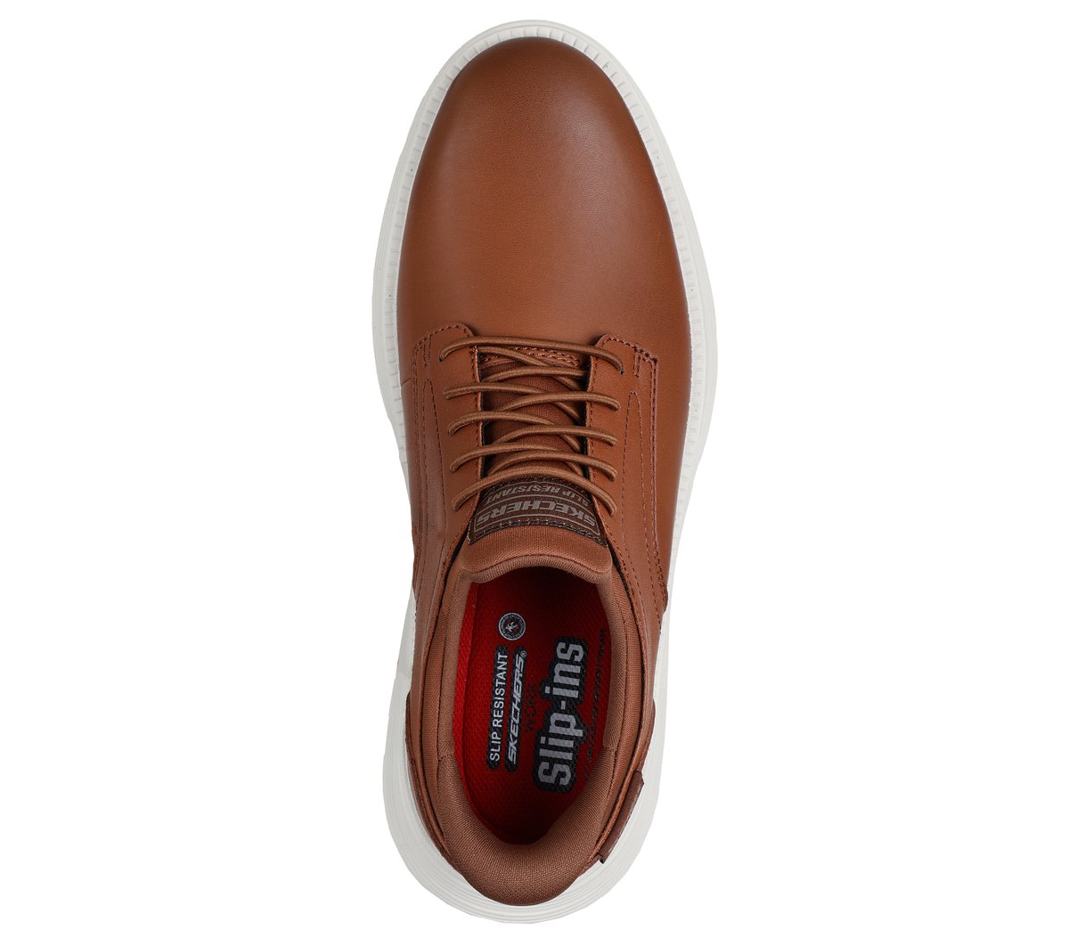 Skechers Slip-ins Work Slip-Resistant: Garza — BROWN