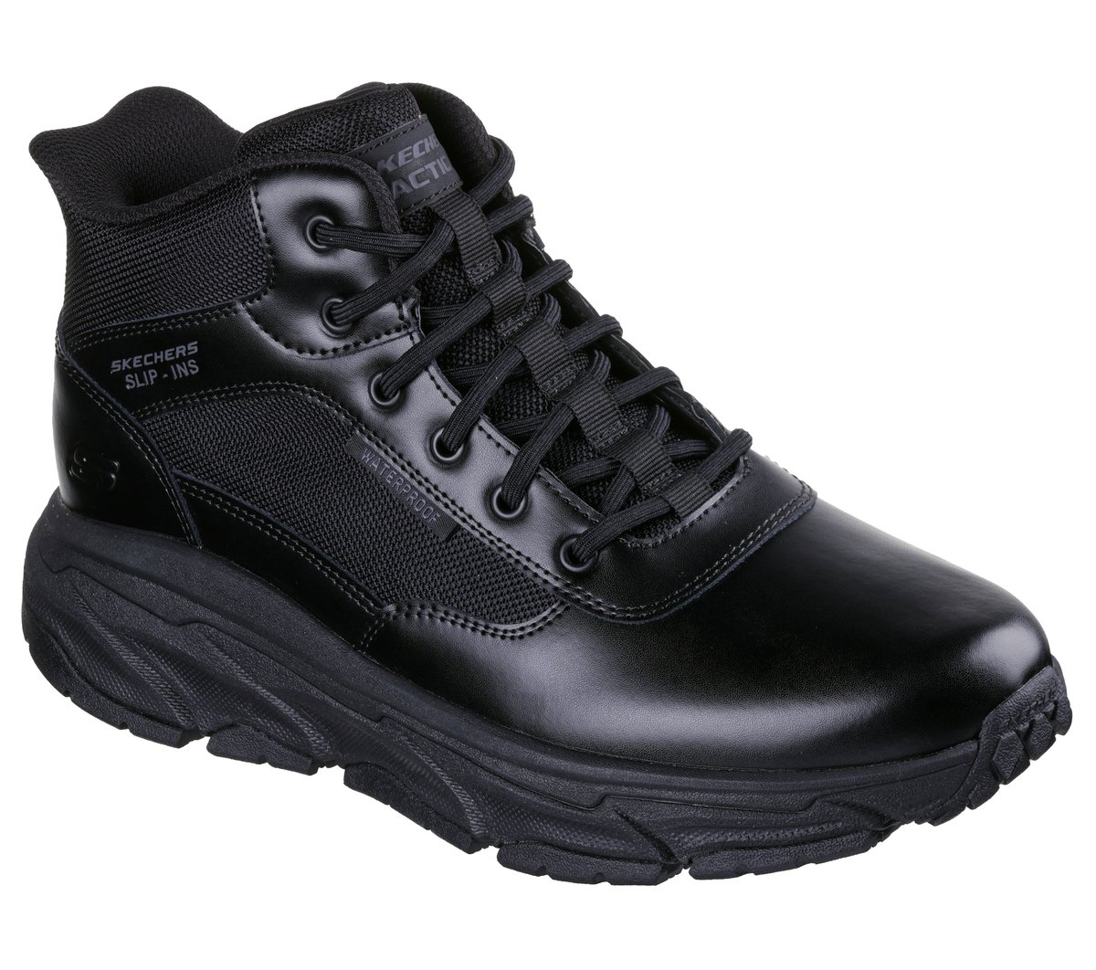 Skechers Slip-in Work Waterproof Slip-Resistant: D'Lux Journey - Redron