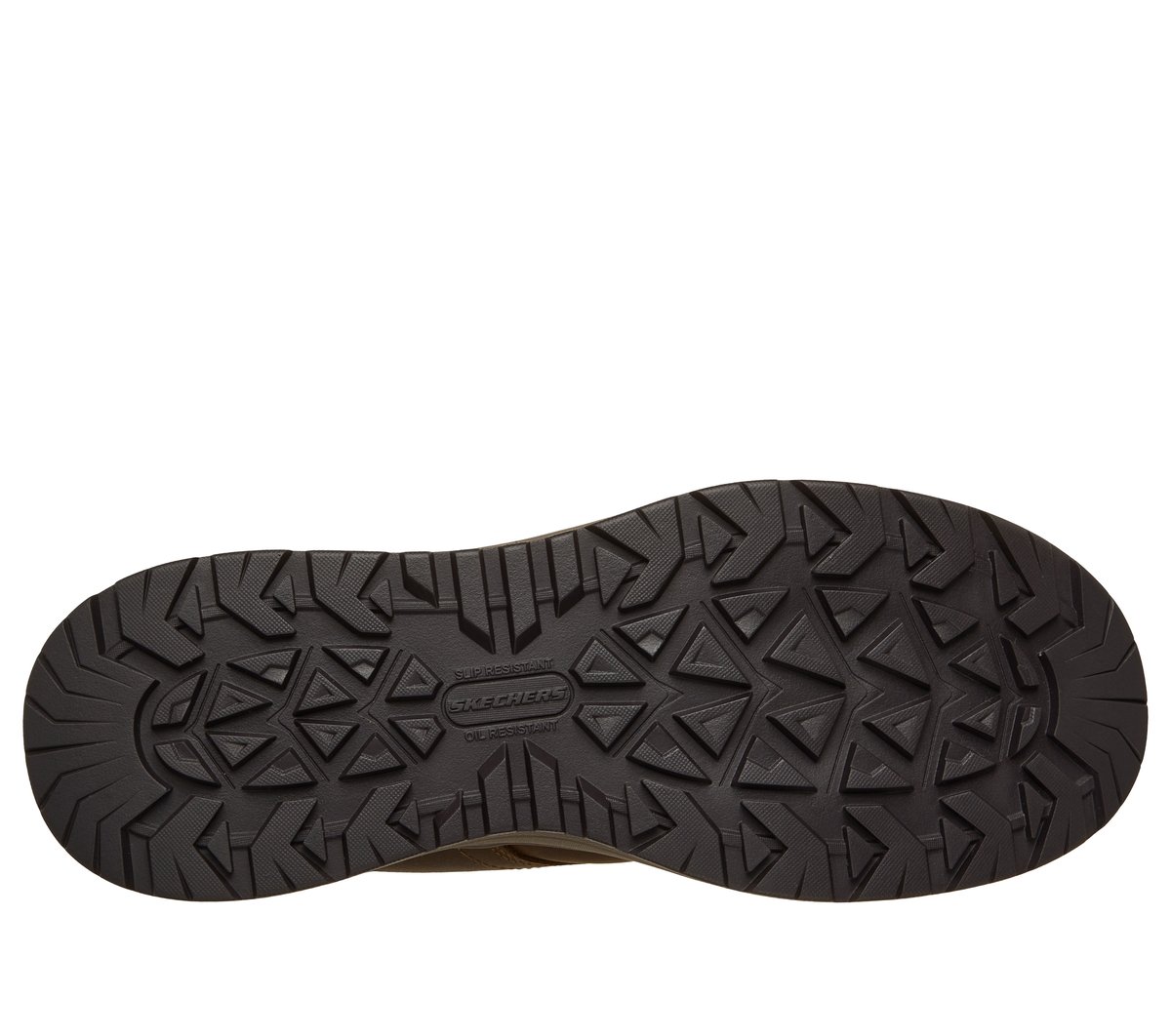 Skechers Slip-ins Work Safety Toe: Cliff — BROWN