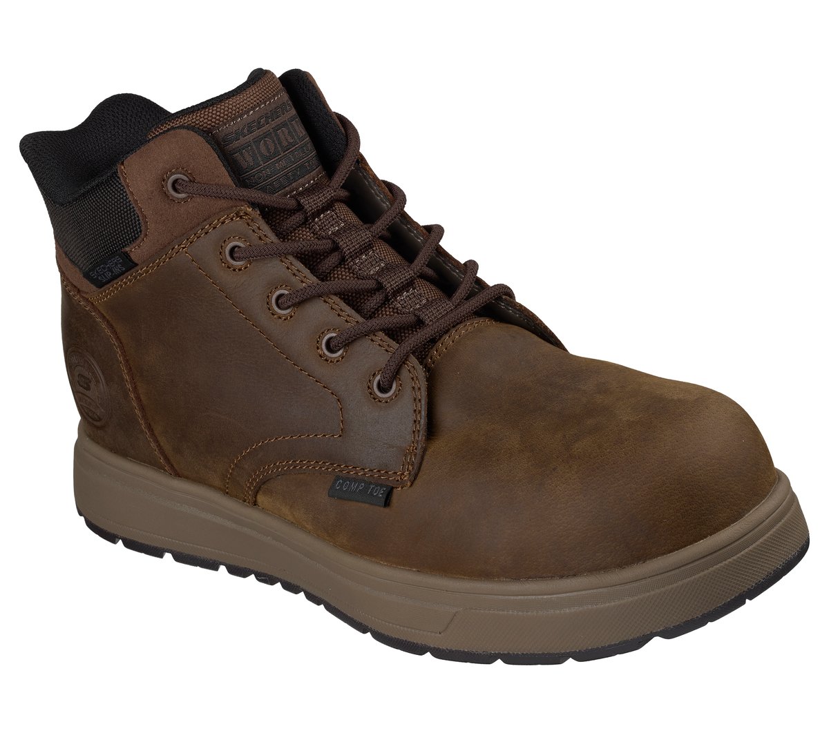 Skechers Slip-ins Work Safety Toe: Cliff