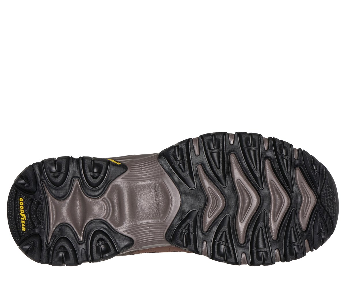 Skechers Slip-ins Work: After Burn M. Fit 2.0 - Brimrock — BROWN / ORANGE