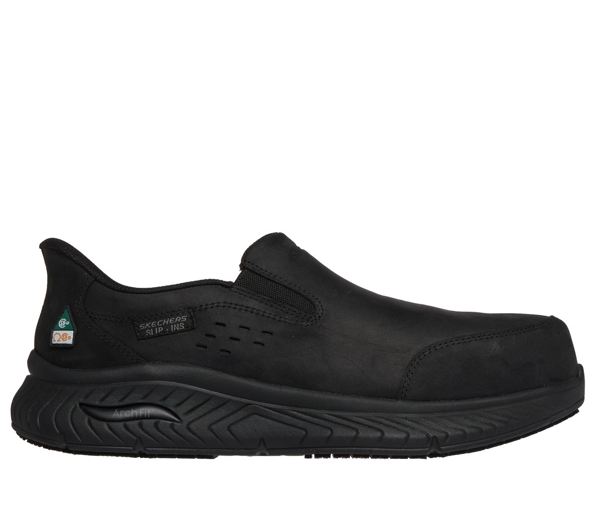 Skechers Slip-ins Work Slip-Resistant: Arch Fit Crosser