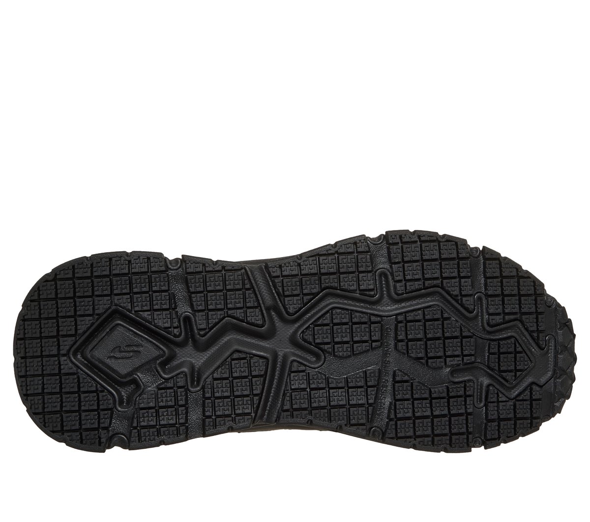 Skechers Slip-ins Work Slip-Resistant: D'Lux Journey — BLACK