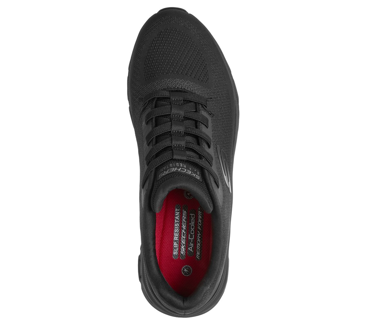 Skechers Work Slip-Resistant: Glide-Step Pro - Tarinx — BLACK