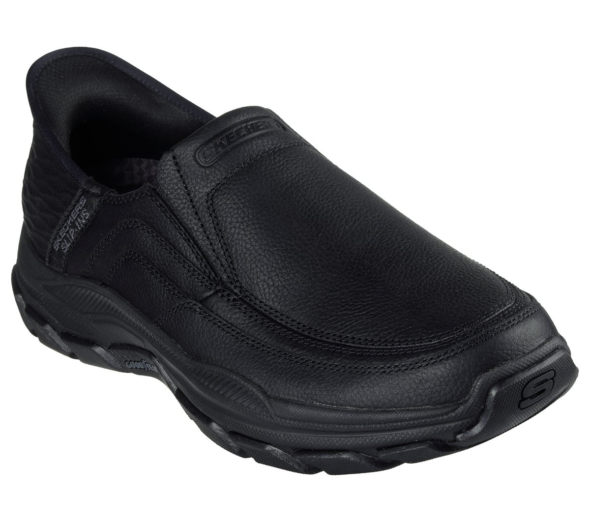 Skechers Slip-ins RF: Respected - Elgin — BLACK