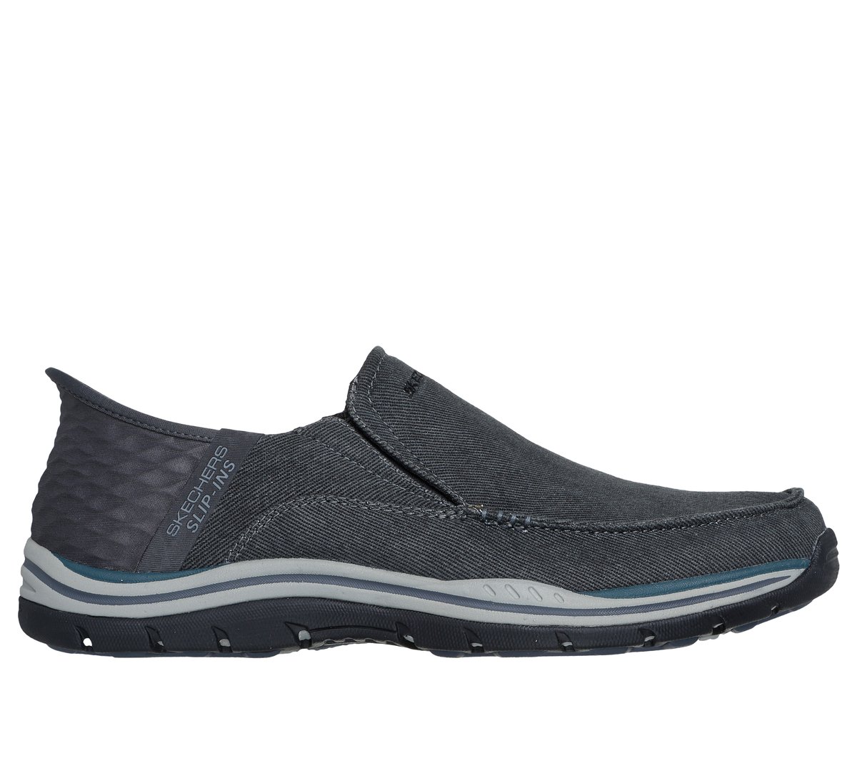 Skechers Slip-ins Relaxed Fit: Expected - Cayson — BLACK