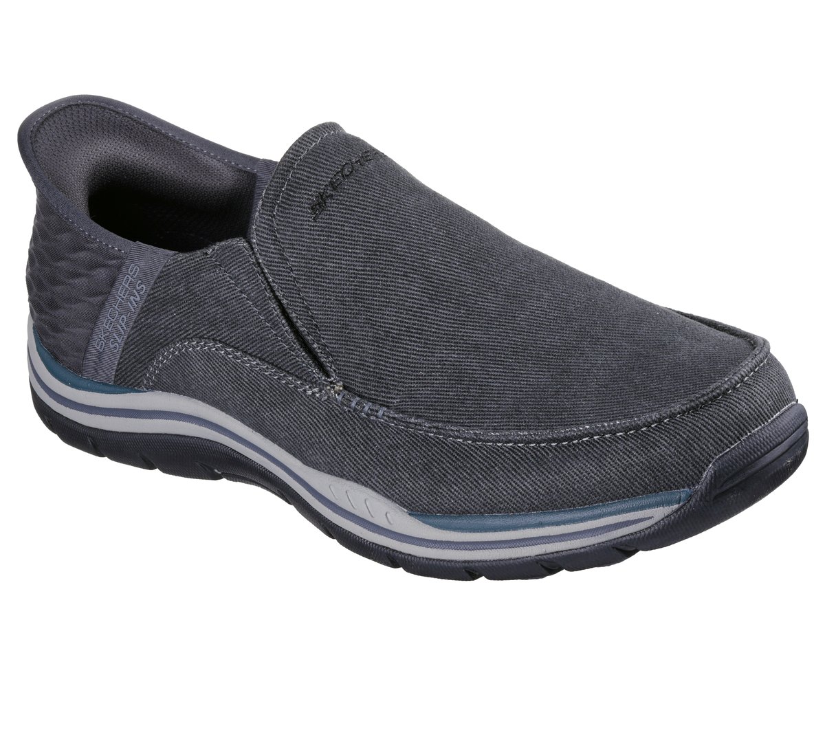 Skechers Slip-ins Relaxed Fit: Expected - Cayson — BLACK