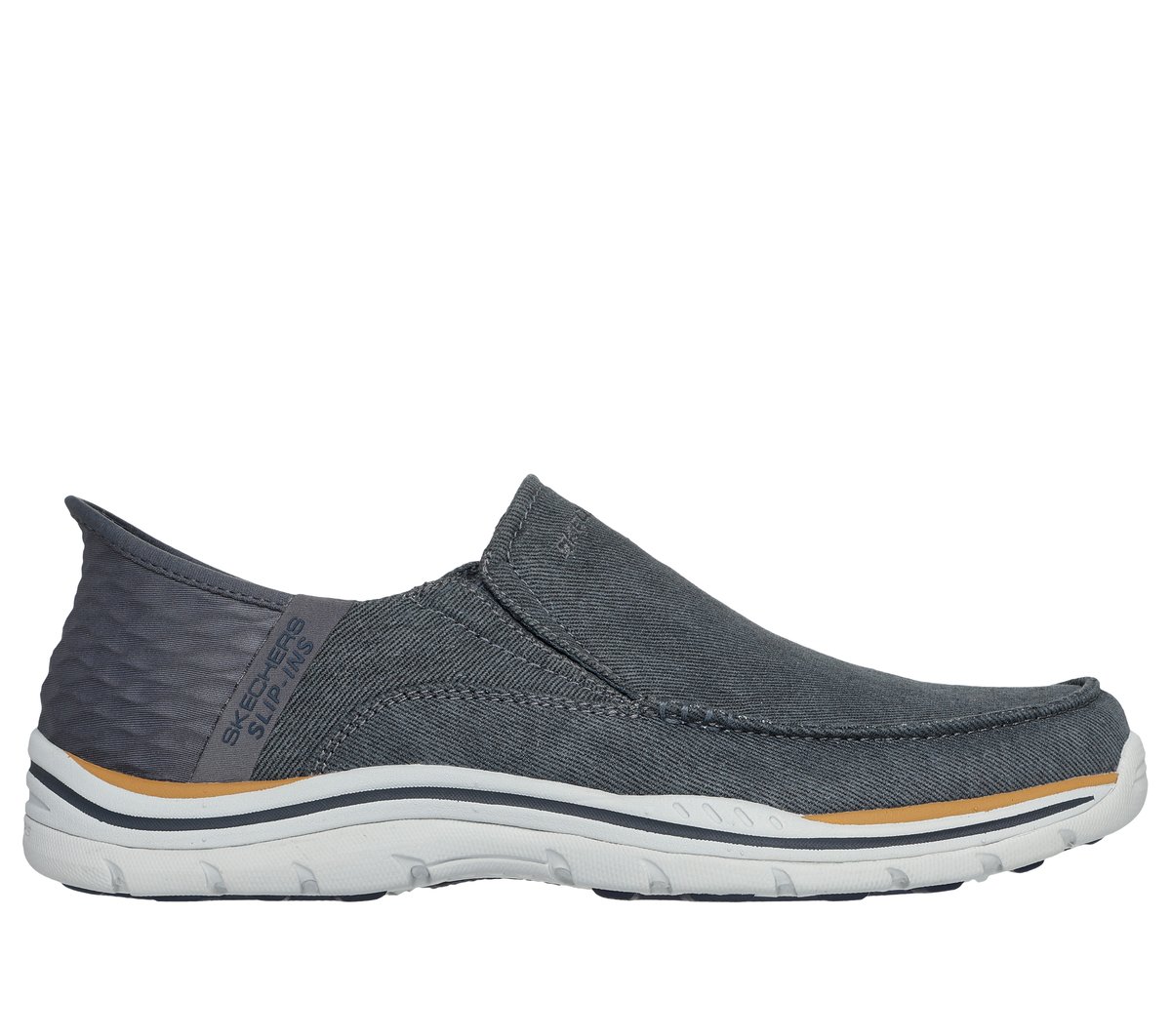 Skechers Slip-ins Relaxed Fit: Expected - Cayson — CHARCOAL