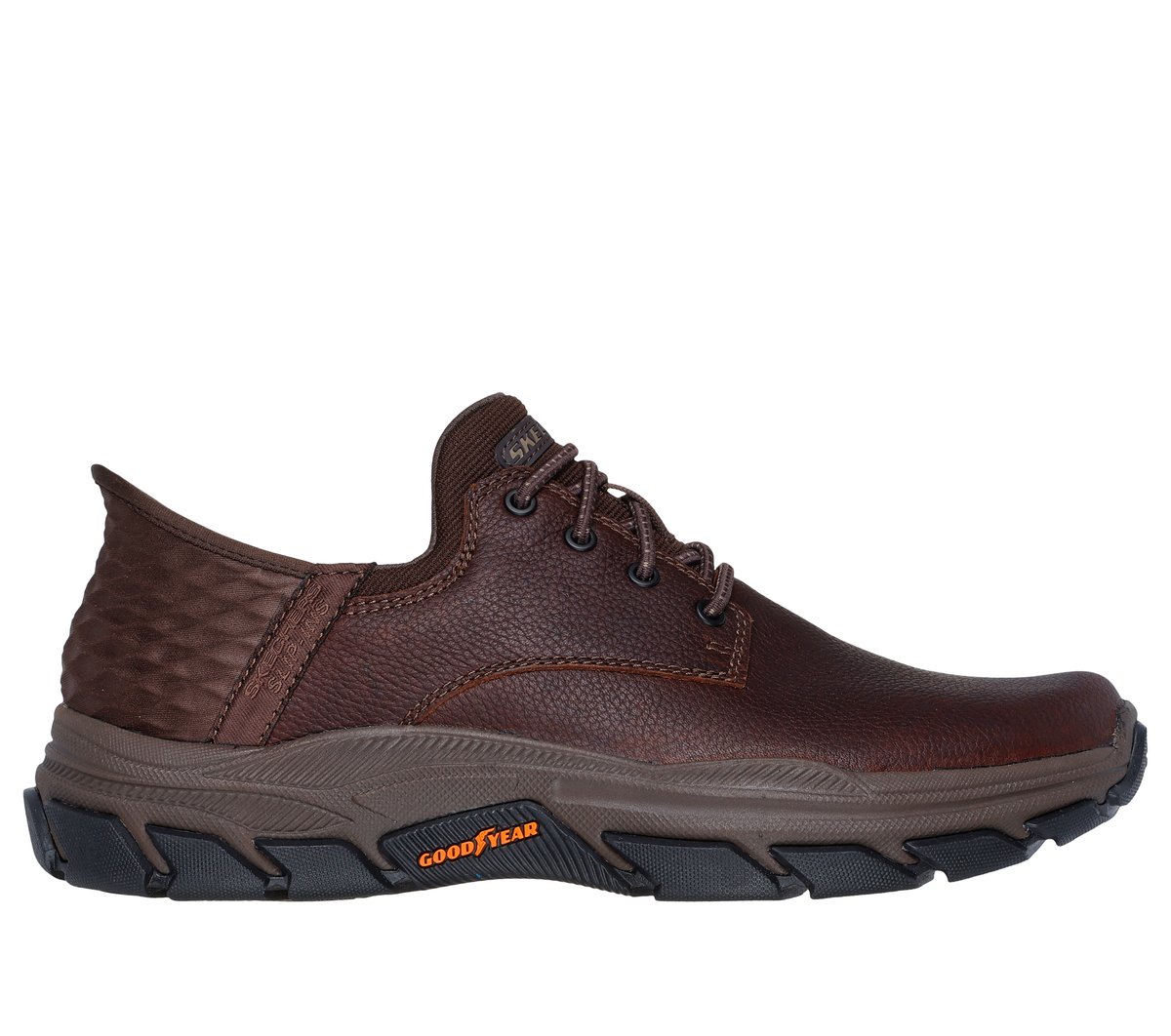 Skechers Slip-ins: Respected - Garville — RED / BROWN