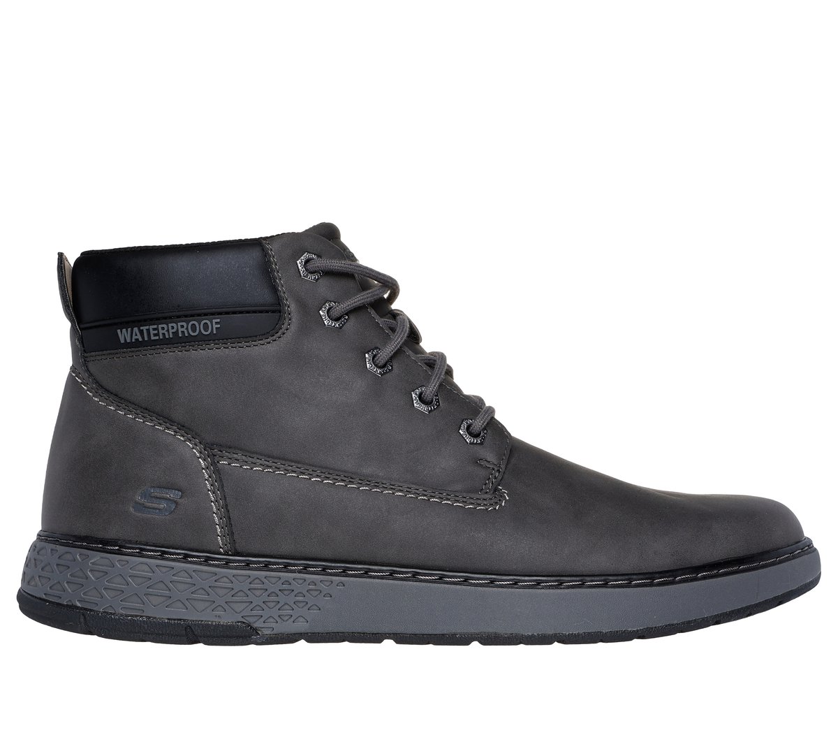 Waterproof Relaxed Fit: Garlan - Deno — CHARCOAL