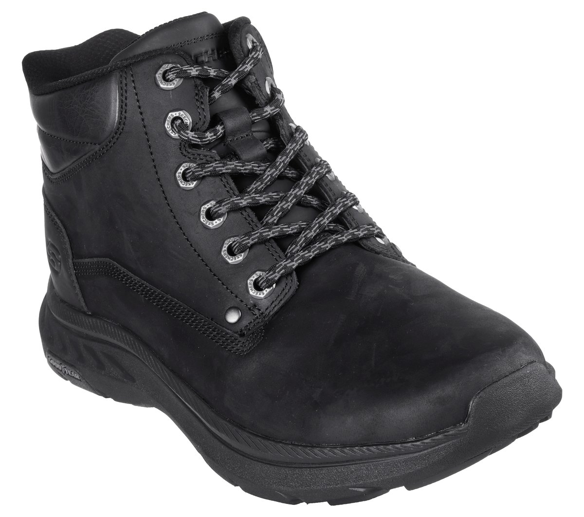 Skechers Slip-ins Relaxed Fit: Pollard - Waylon — BLACK