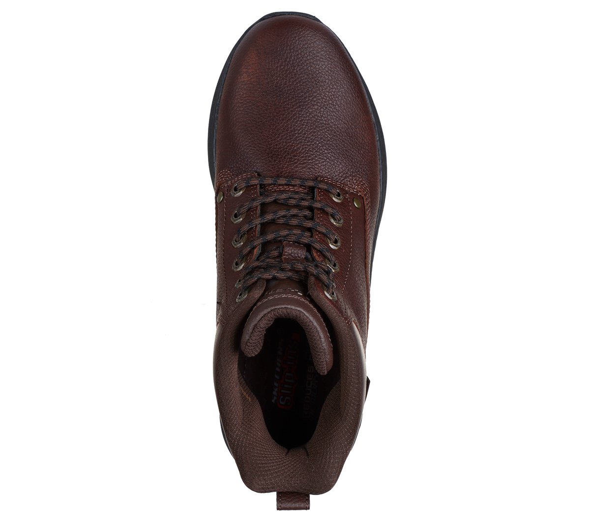 Skechers Slip-ins Relaxed Fit: Pollard - Waylon — RED / BROWN