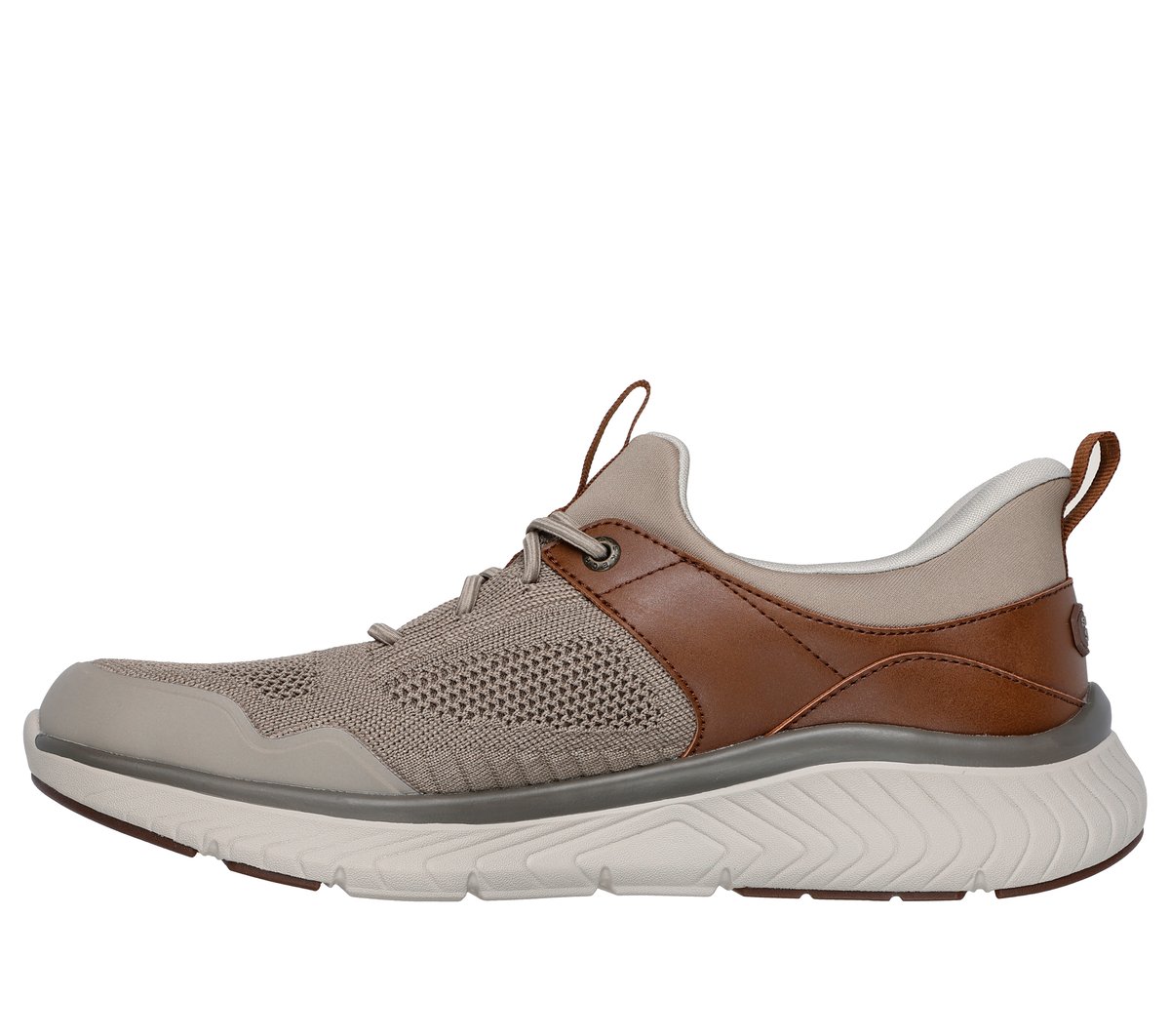 Skechers Slip-ins Relaxed Fit: Arch Fit Crosser - Emeric — TAUPE / BROWN