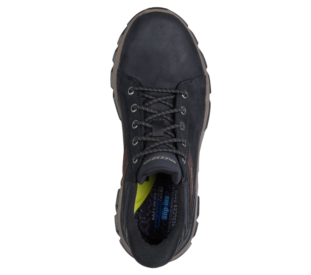 Skechers Slip-ins Relaxed Fit: Santoro - Rowdy — BLACK