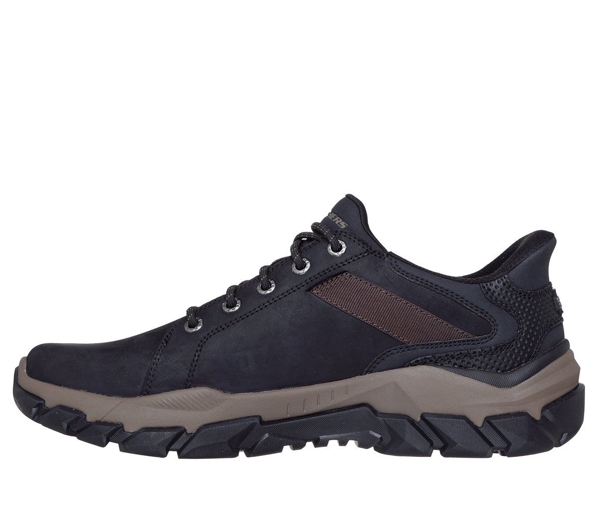 Skechers Slip-ins Relaxed Fit: Santoro - Rowdy — BLACK