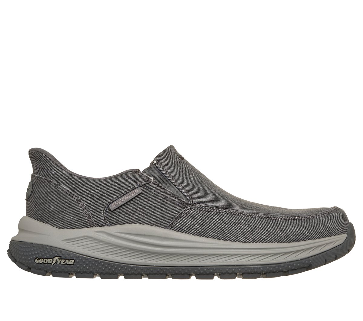 Skechers Slip-ins Relaxed Fit: Meroe - Dayton — CHARCOAL