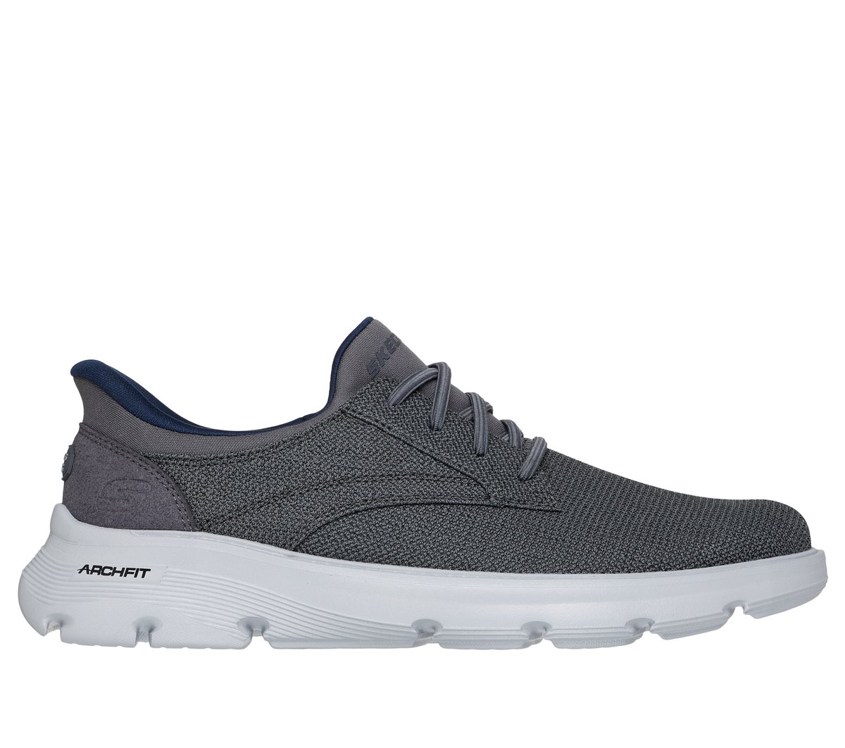 Skechers Slip-ins Relaxed Fit: Arch Fit Garza - Chapman — CHARCOAL
