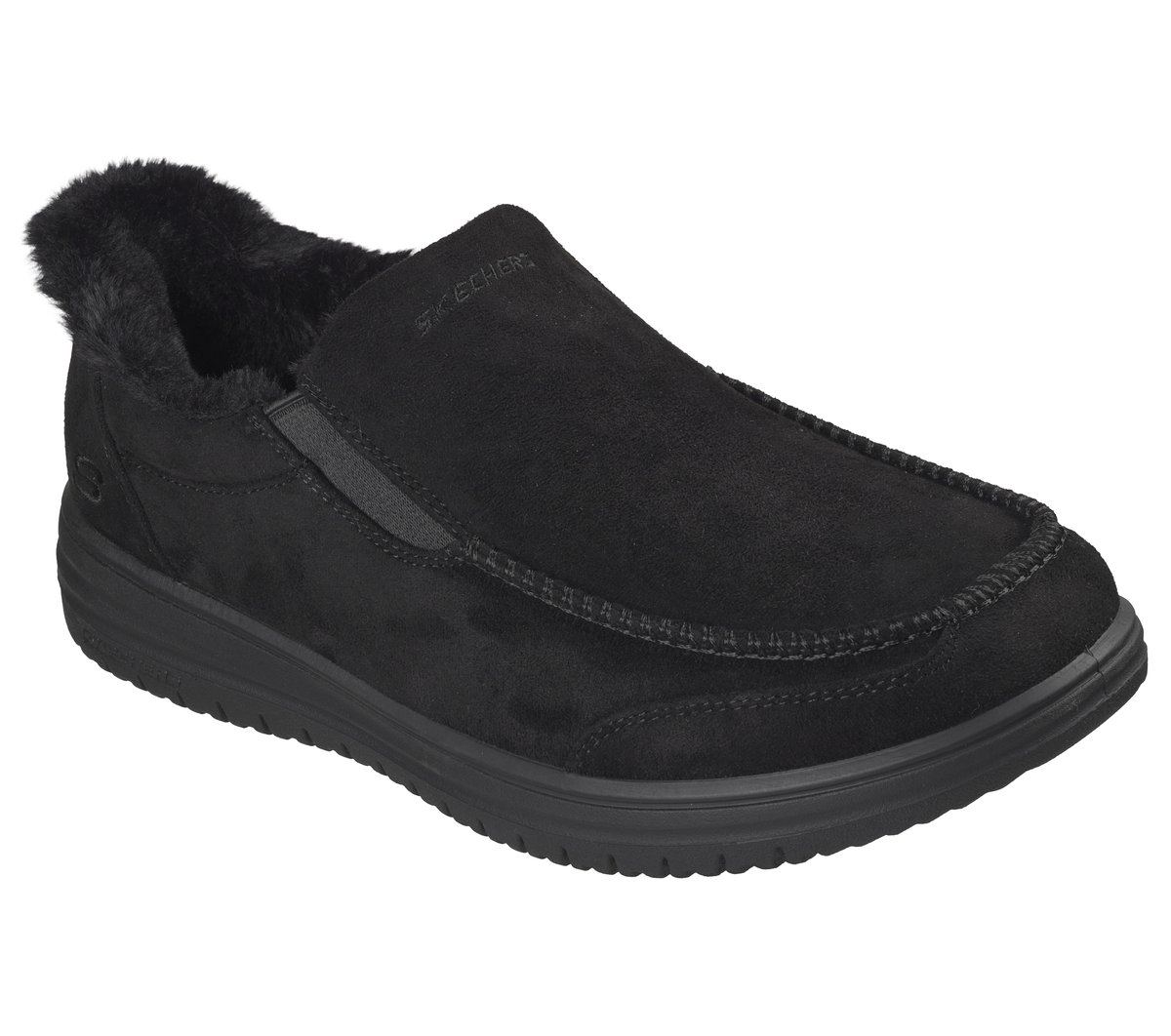 Skechers Slip-ins Relaxed Fit: Murette - Scofield — BLACK
