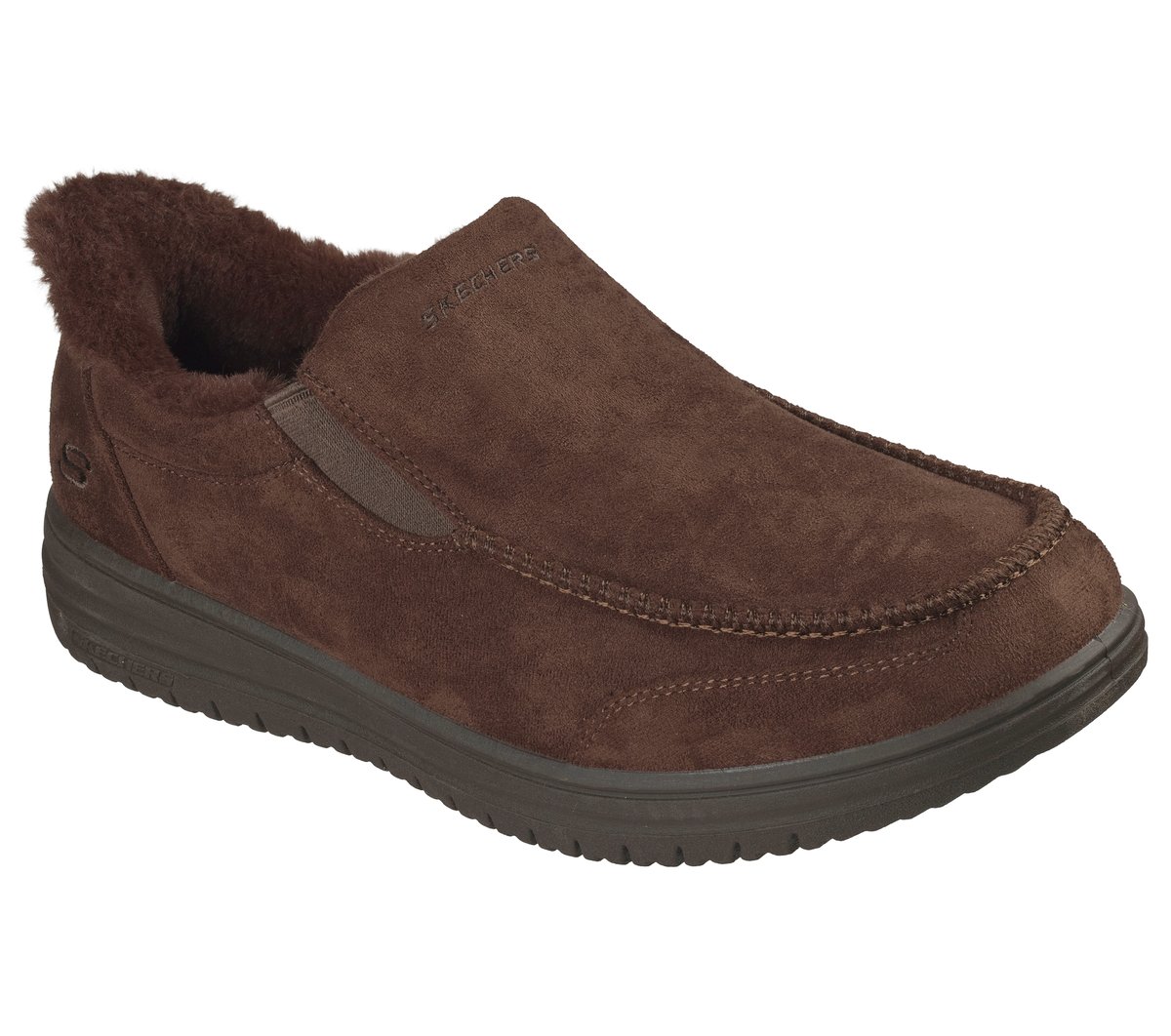 Skechers Slip-ins Relaxed Fit: Murette - Scofield — CHOCOLATE