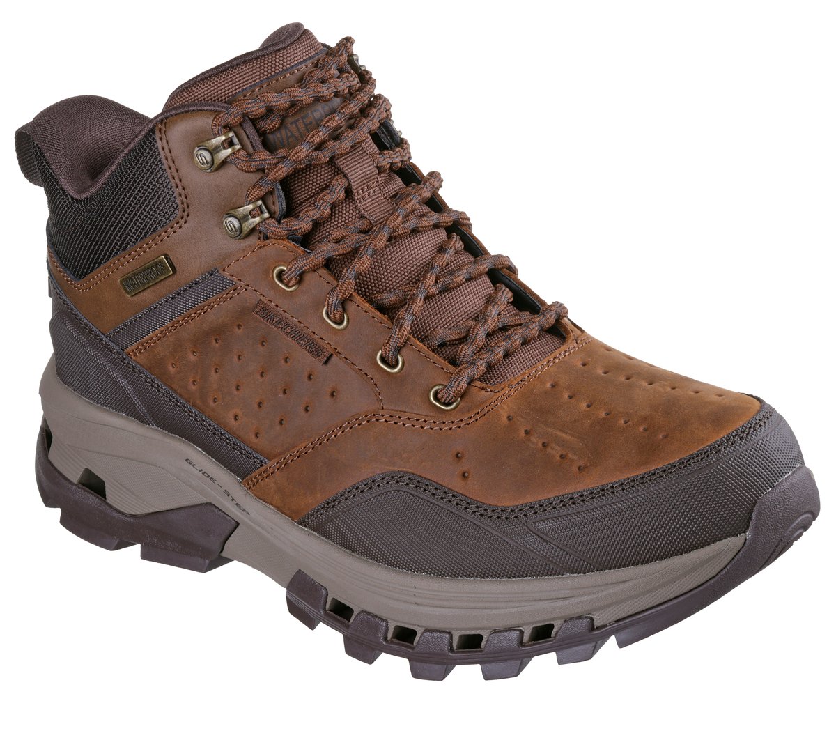 Skechers Slip-ins Waterproof Relaxed Fit: Glide-Step Randell - Brecken — BROWN