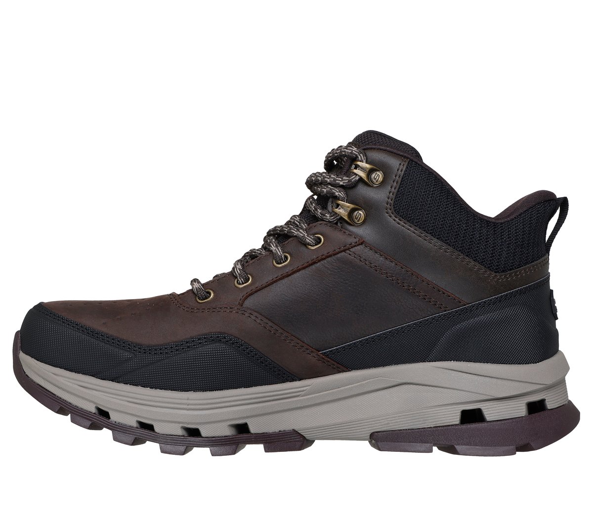 Skechers Slip-ins Waterproof Relaxed Fit: Glide-Step Randell - Brecken — CHOCOLATE
