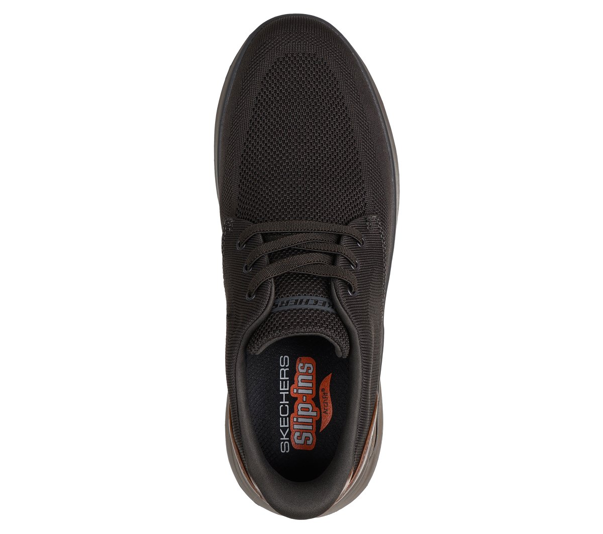 Skechers Slip-ins: Arch Fit Darlo - Perkins — OLIVE / BROWN