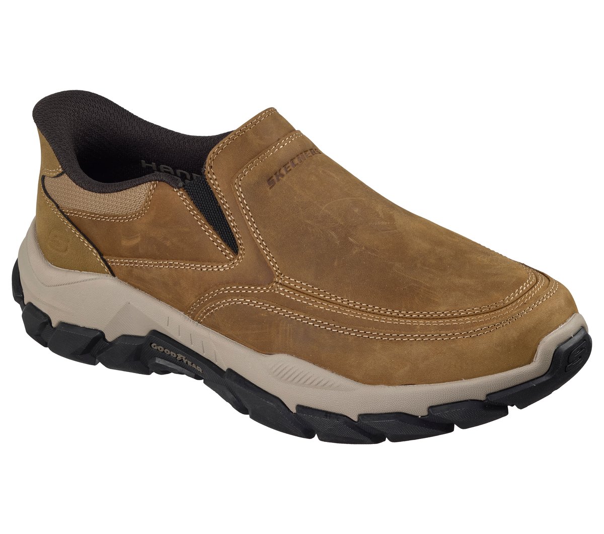 Skechers Slip-ins Relaxed Fit: Santoro - Archaic — DESERT