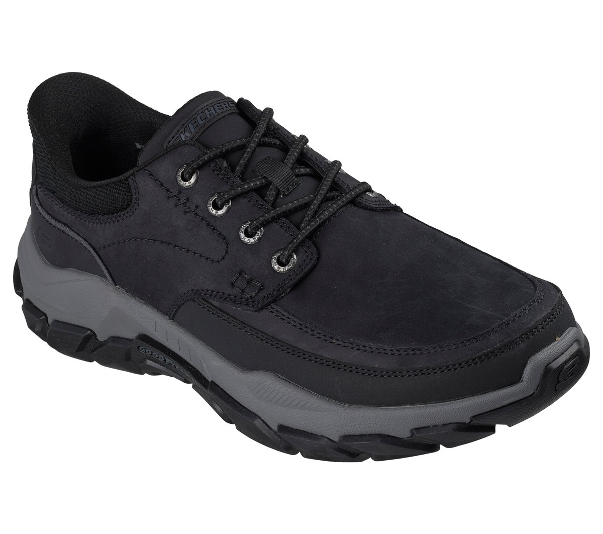 Skechers Slip-ins Relaxed Fit: Santoro - Bradford — BLACK