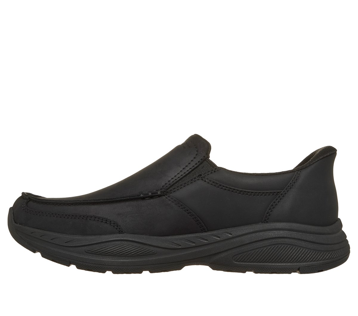 Skechers Slip-ins Relaxed Fit: Norman - Jasper — BLACK