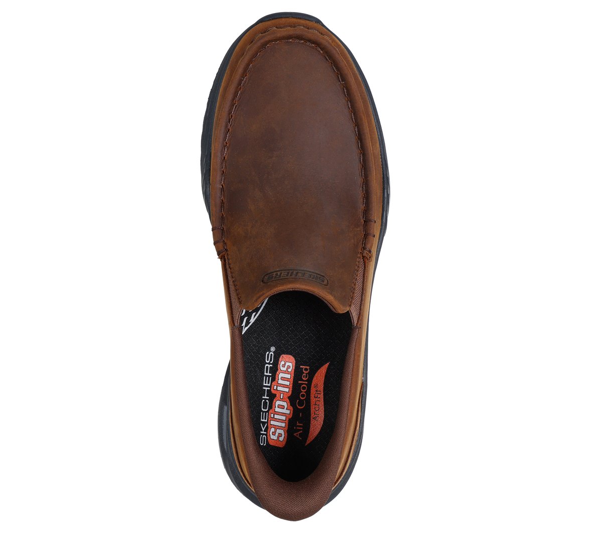 Skechers Slip-ins Relaxed Fit: Arch Fit Orvan - Glide Moc — BROWN