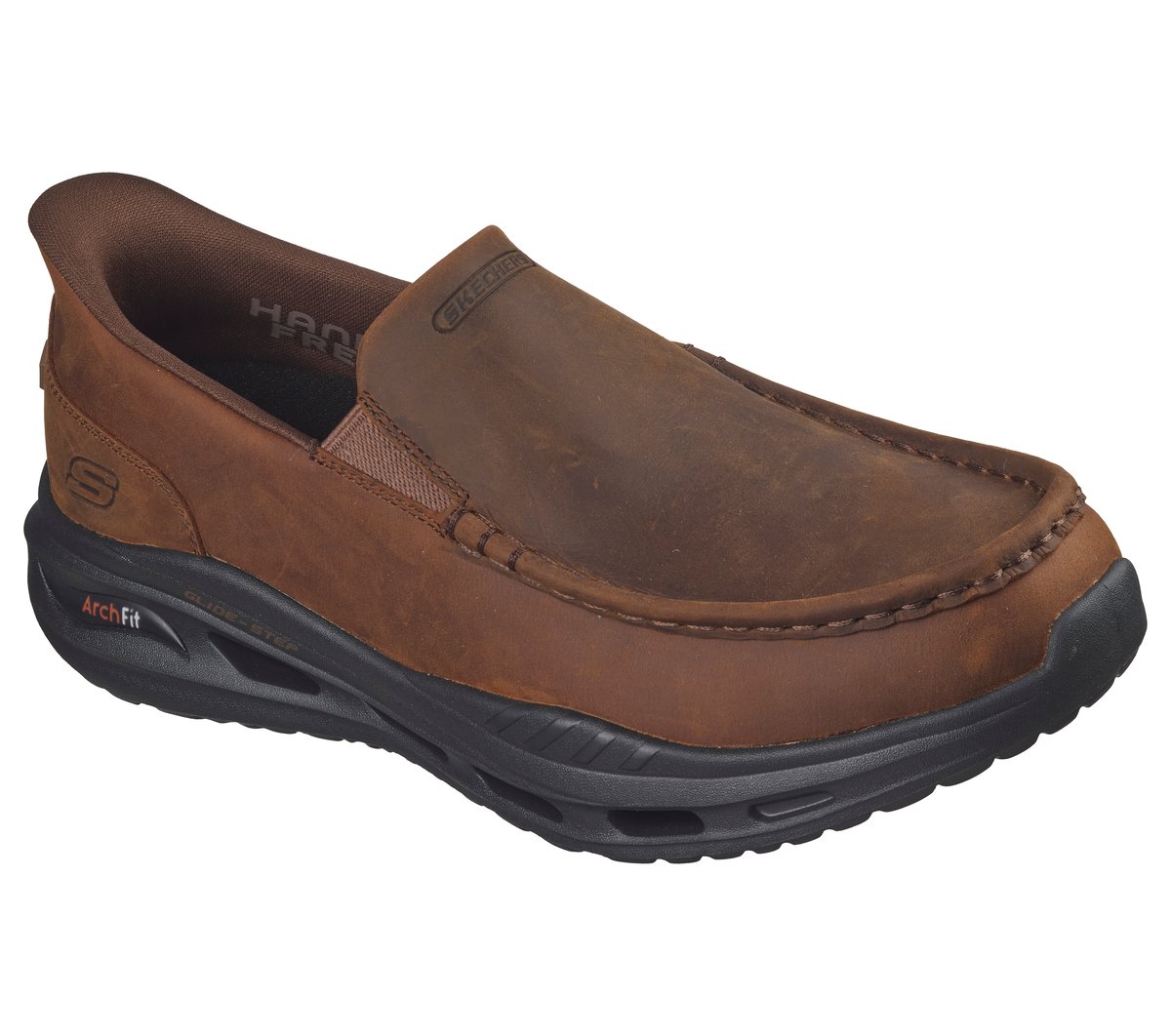 Skechers Slip-ins Relaxed Fit: Arch Fit Orvan - Glide Moc — BROWN