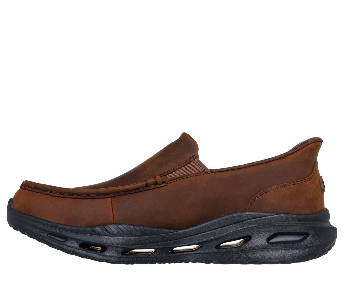Skechers Slip-ins Relaxed Fit: Arch Fit Orvan - Glide Moc — BROWN