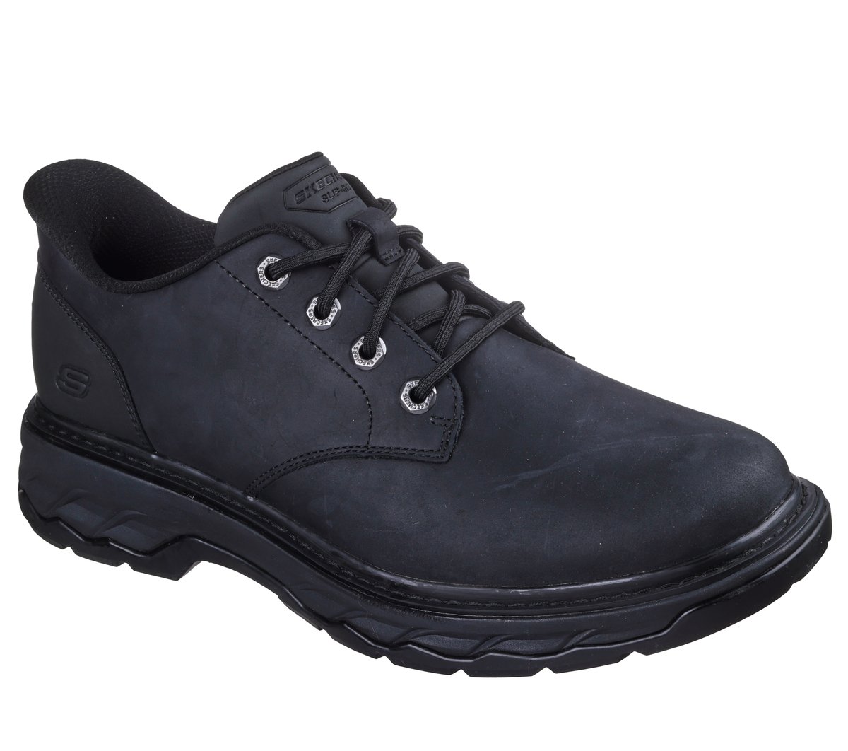 Skechers Slip-ins Relaxed Fit: Lockett - Spence — BLACK