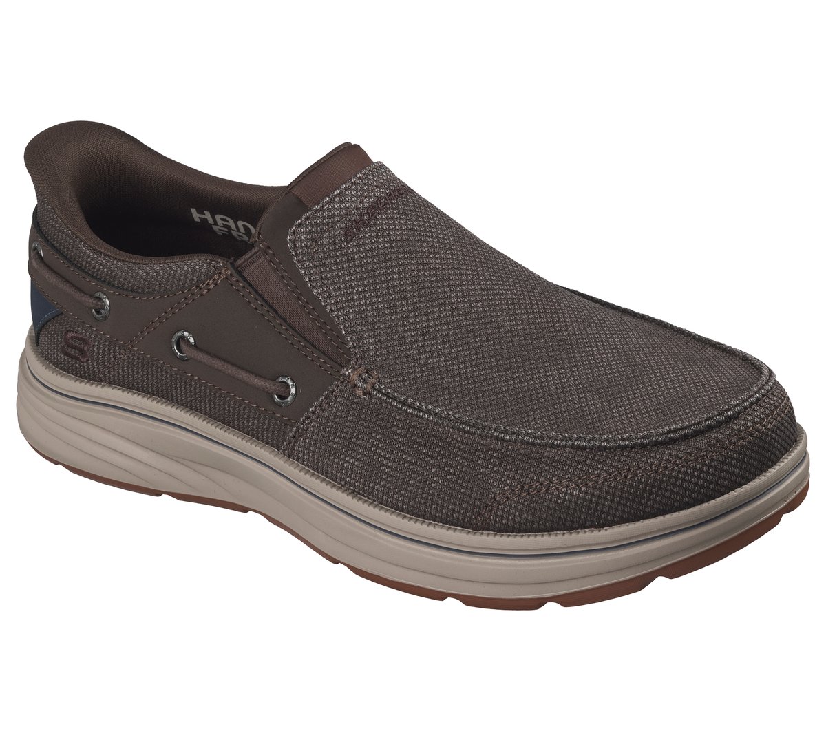 Skechers Slip-ins Relaxed Fit: Troutt - Rustic — BROWN