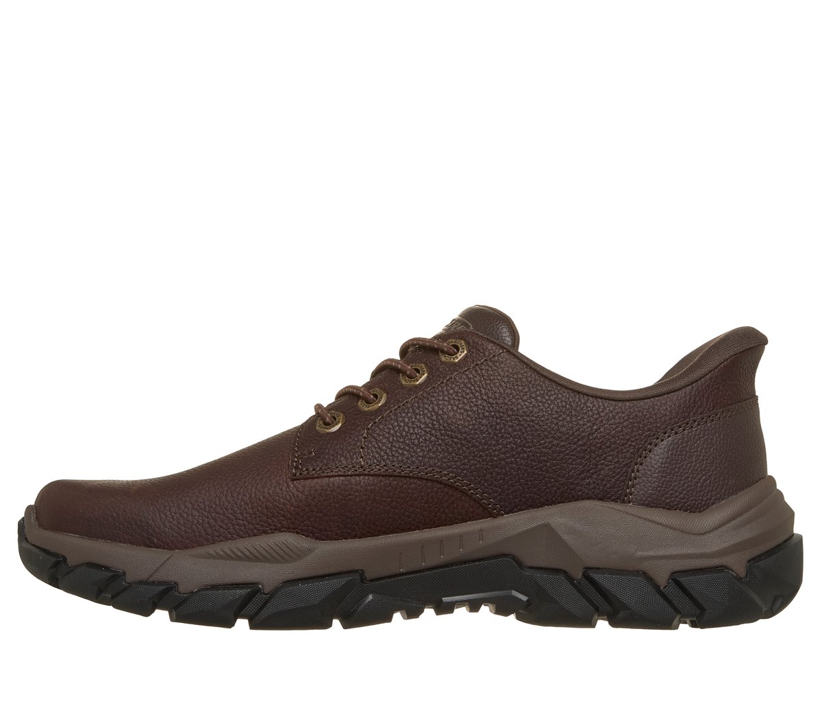 Skechers Slip-ins Relaxed Fit: Santoro - Reeve — RED / BROWN