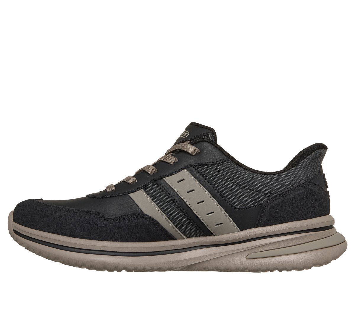 Skechers Slip-ins Relaxed Fit: Norlan - Leroy — BLACK