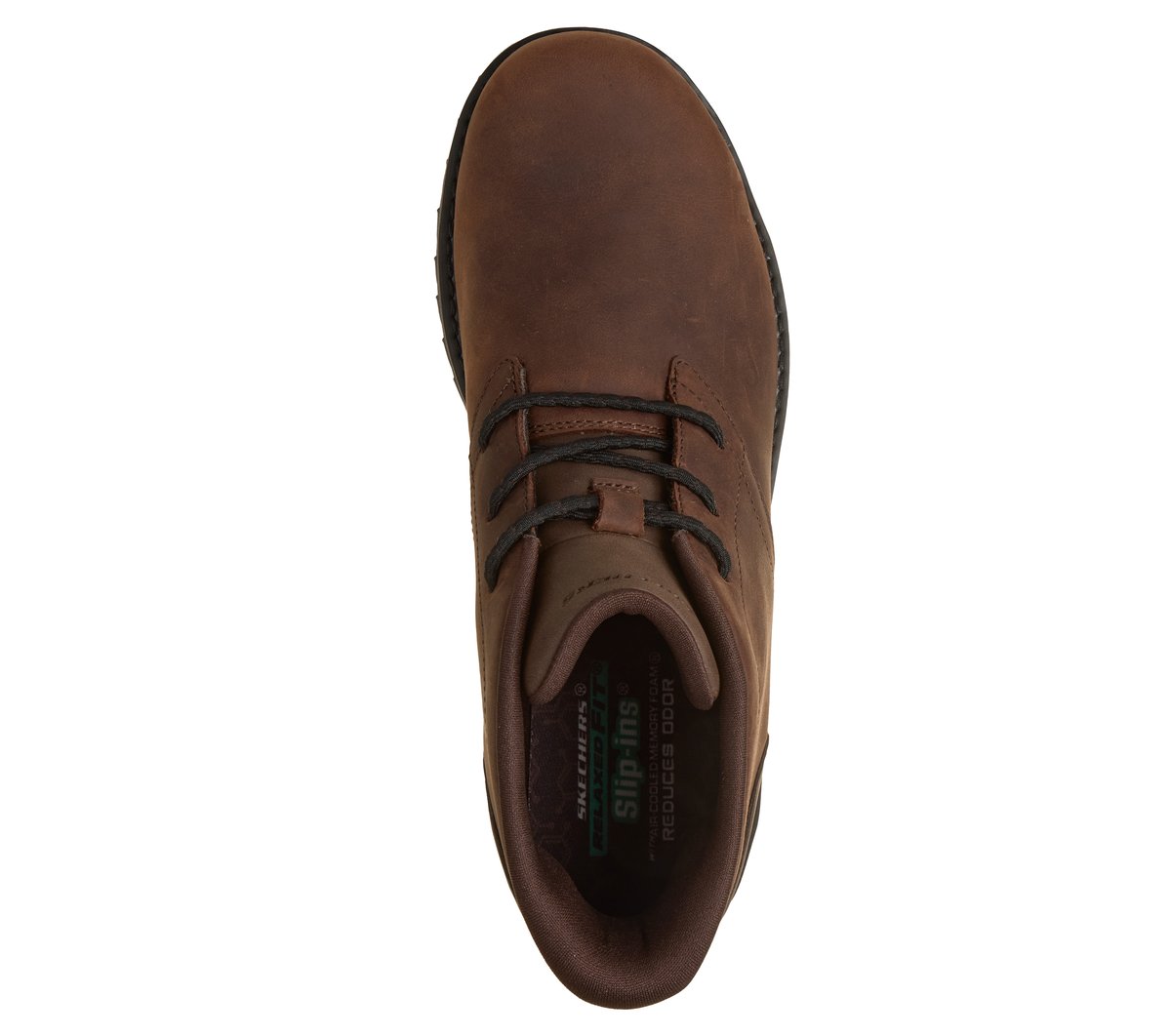 Skechers Slip-ins Relaxed Fit: Quintero - Damien — DARK BROWN