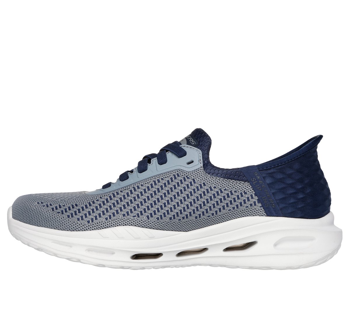 Skechers Slip-ins Relaxed Fit: Arch Fit Orvan - Drex — GRAY / NAVY