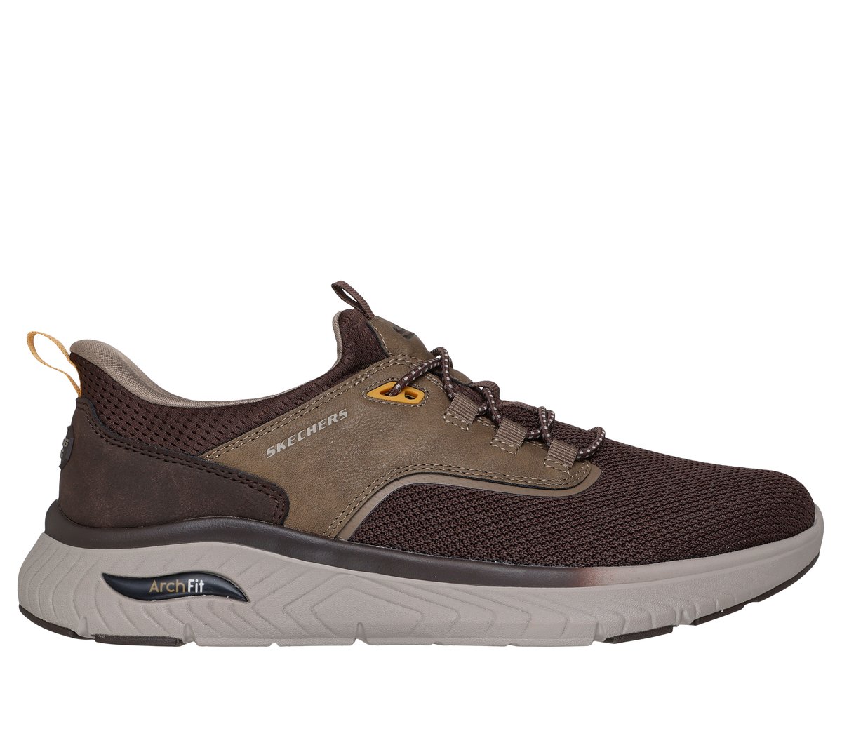 Skechers Slip-ins Relaxed Fit: Arch Fit Crosser - Chozen — BROWN