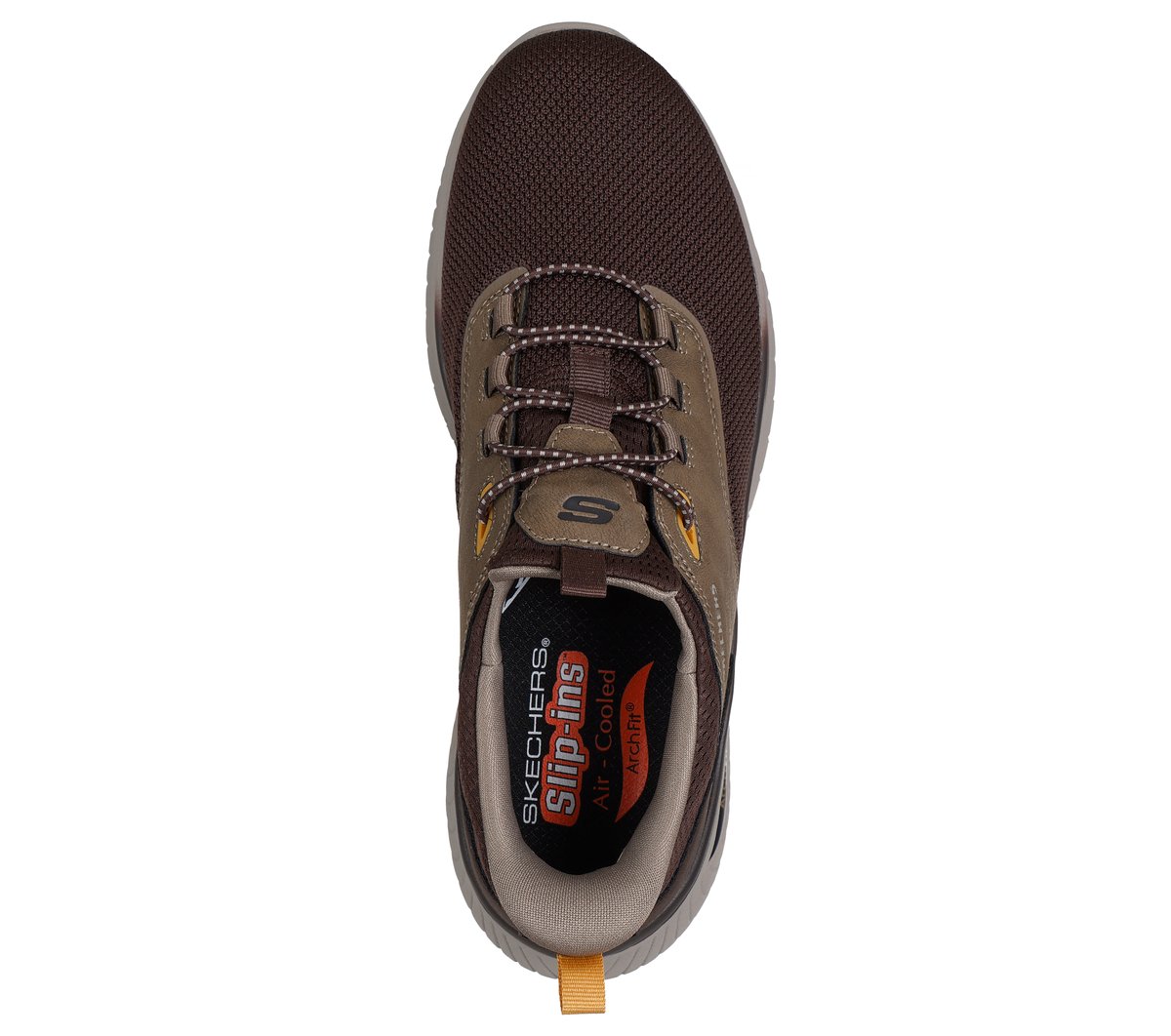 Skechers Slip-ins Relaxed Fit: Arch Fit Crosser - Chozen — BROWN